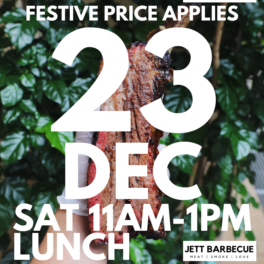 23 Dec 2023 Lunch (11AM-1PM) Beef Rib Set