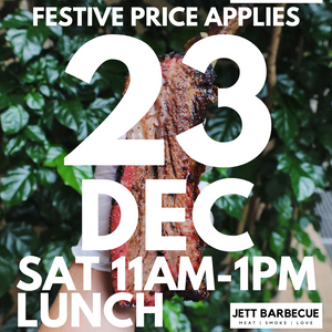 23 Dec 2023 Lunch (11AM-1PM) Beef Rib Set