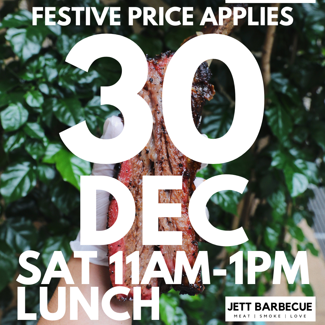 30 Dec 2023 Lunch (11AM-1PM) Beef Rib Set