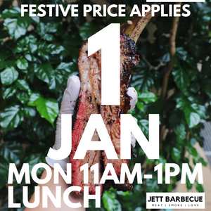 1 Jan 2024 Lunch (11AM-1PM) Beef Rib Set