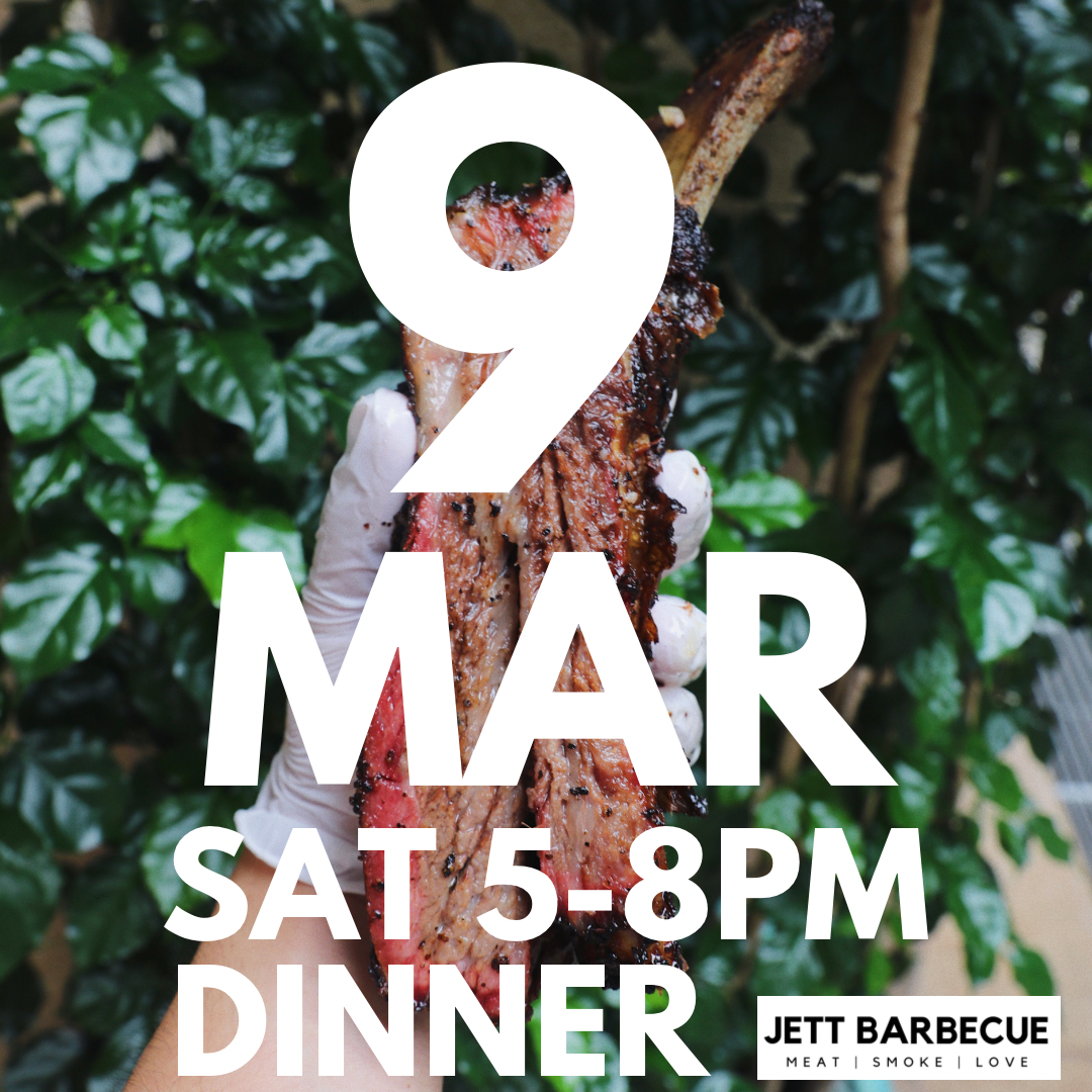 9 Mar 2024 Dinner (5-8PM) Beef Rib Set