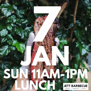 7 Jan 2024 Lunch (11AM-1PM) Beef Rib Set