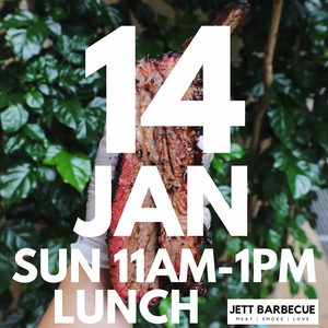 14 Jan 2024 Lunch (11AM-1PM) Beef Rib Set